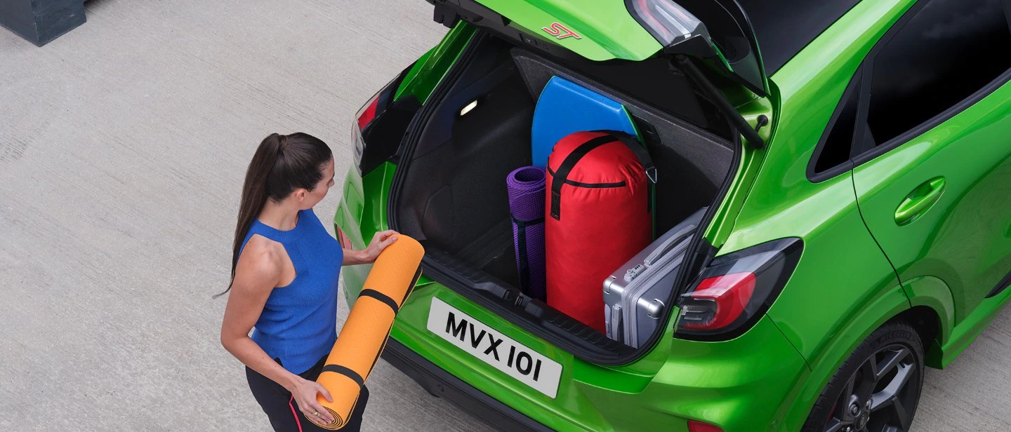 Ford Puma ST Monza Milano bagagliaio