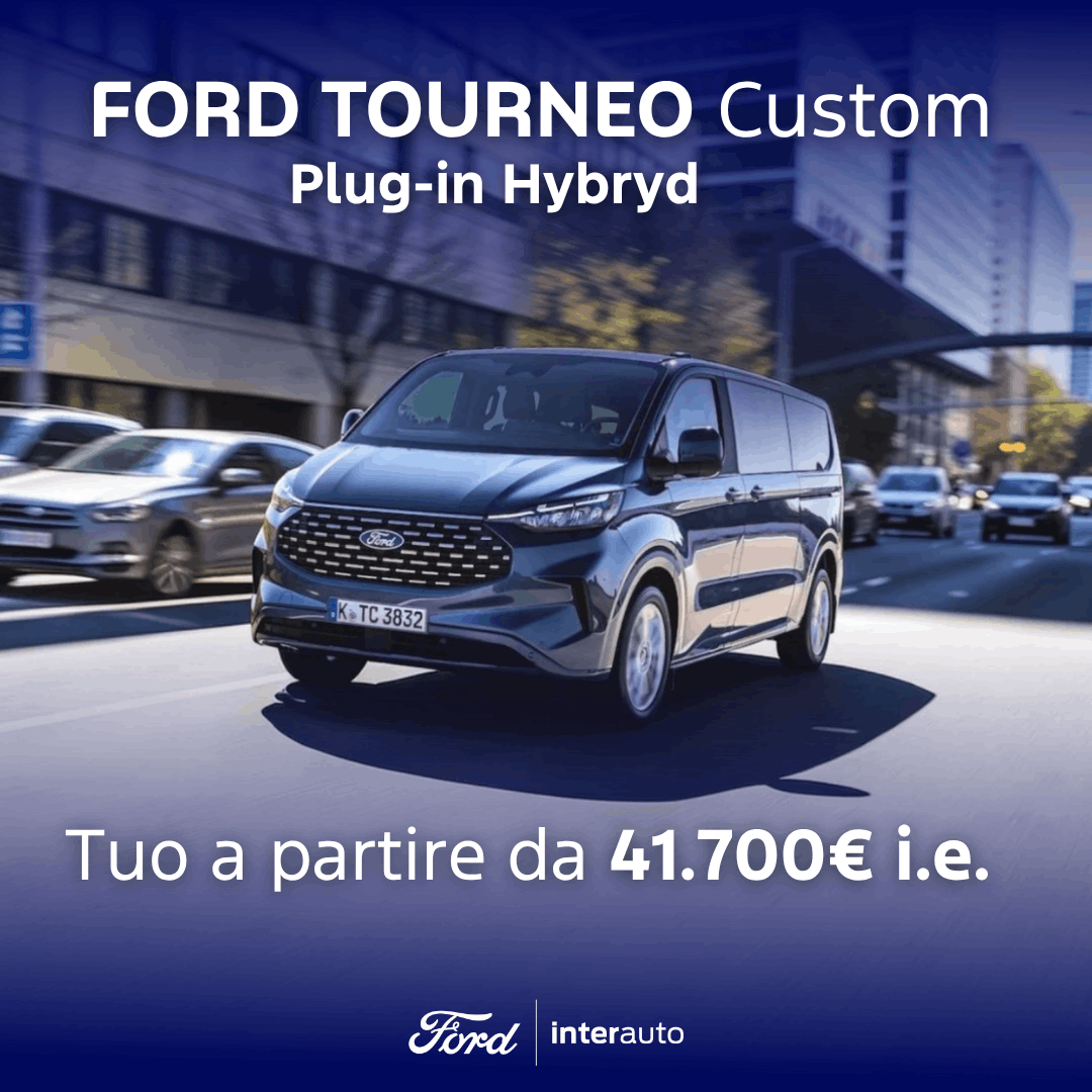 Tourneo Custom Phev Promozione Maggio 2026