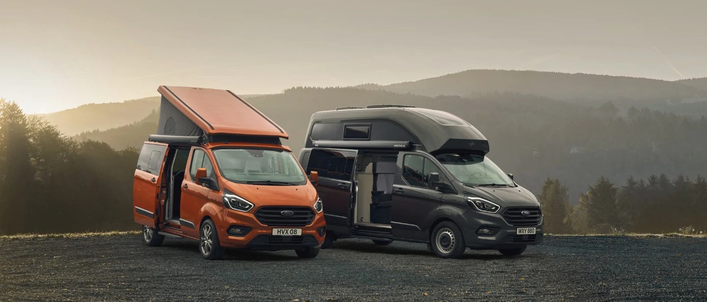 Ford Transit Custom Nugget Monza Milano slide