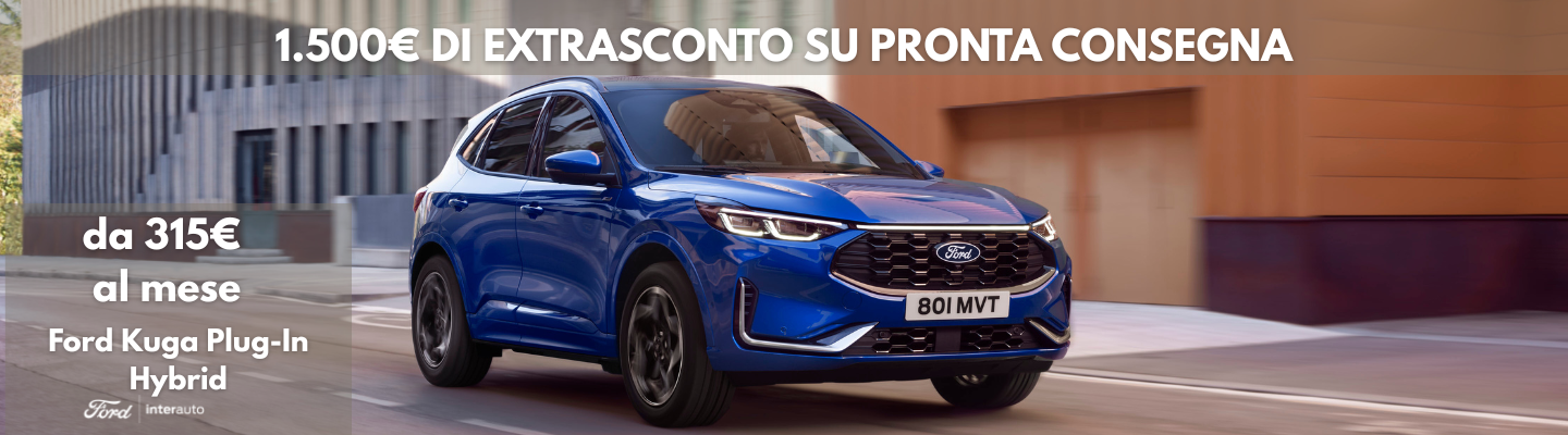 Ford Kuga Promo Giugno Slider