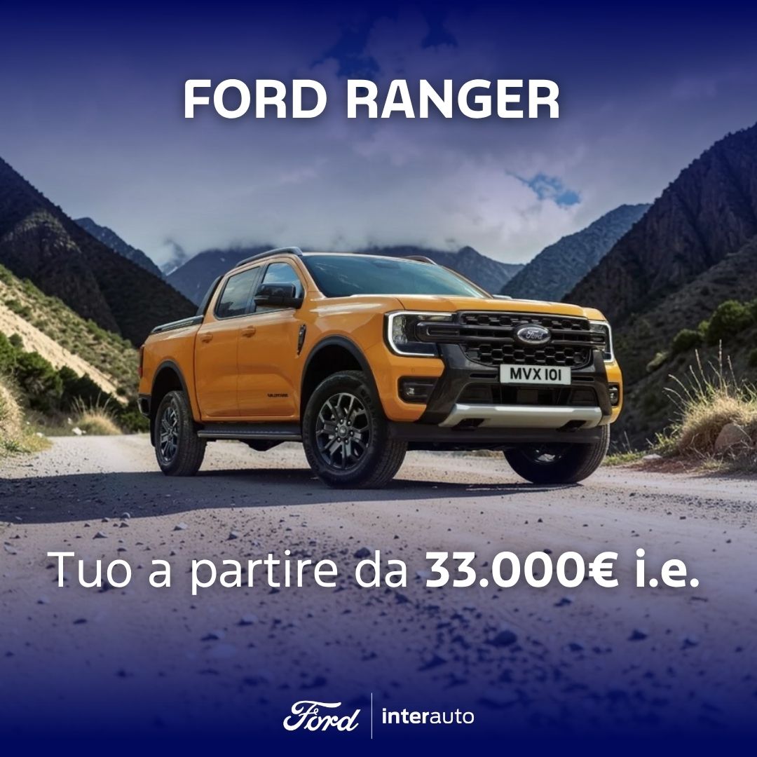 Ford Ranger Orange Promozione Settembre 2026