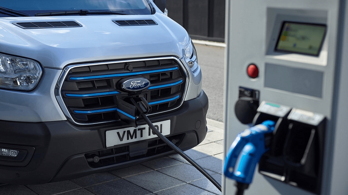 Ford Etransit Front Charging