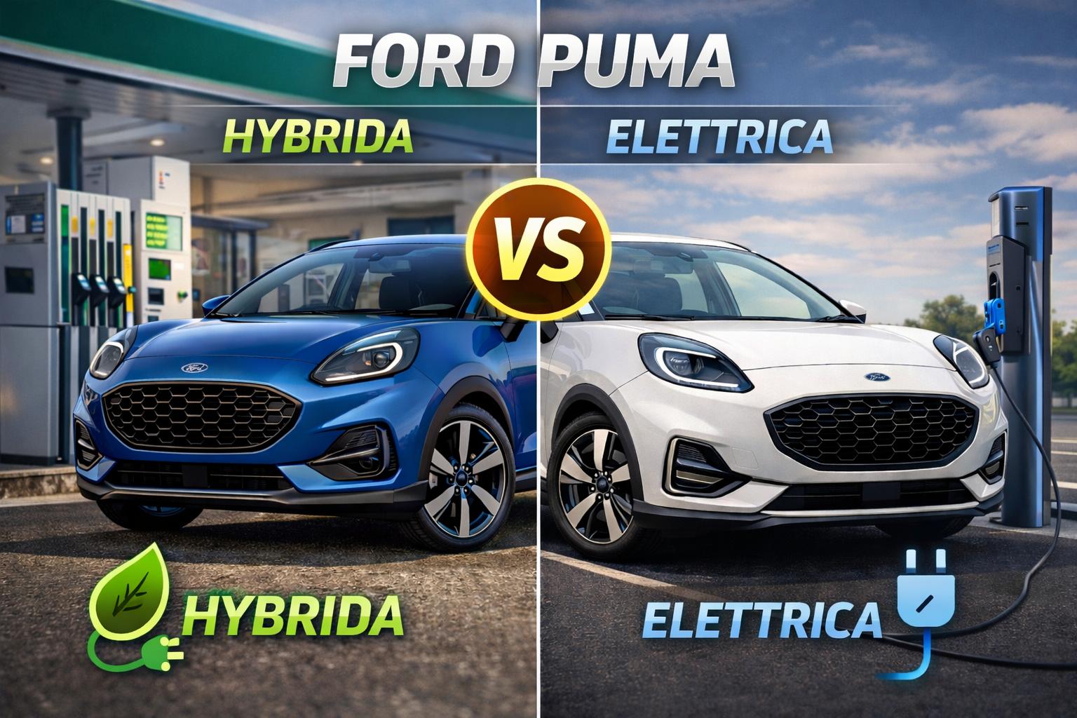 Ford Puma Ibrida O Elettrica Quale Scegliere