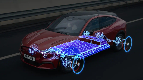 Ford Mustang Mach E Monza Milano tecnologia