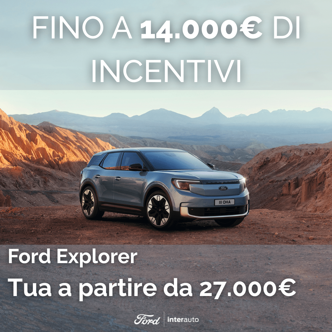 Explorer Incentivi Ottobre Min