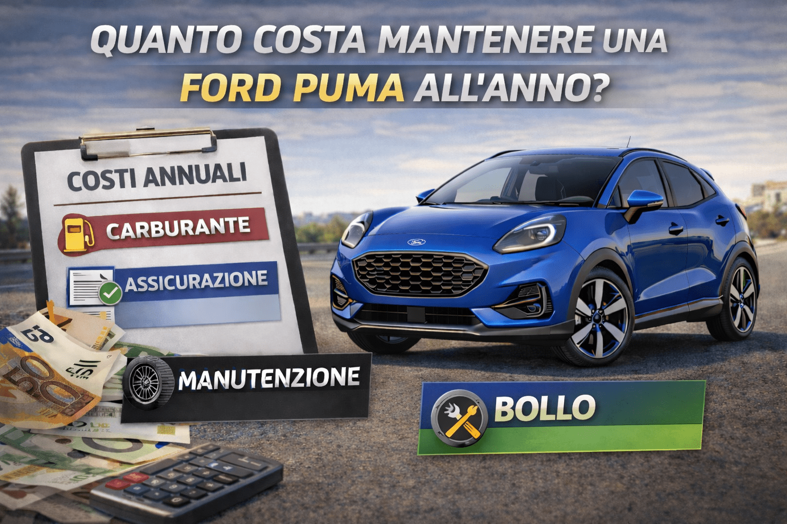 Quanto Costa Mantenere Ford Puma Anno Min