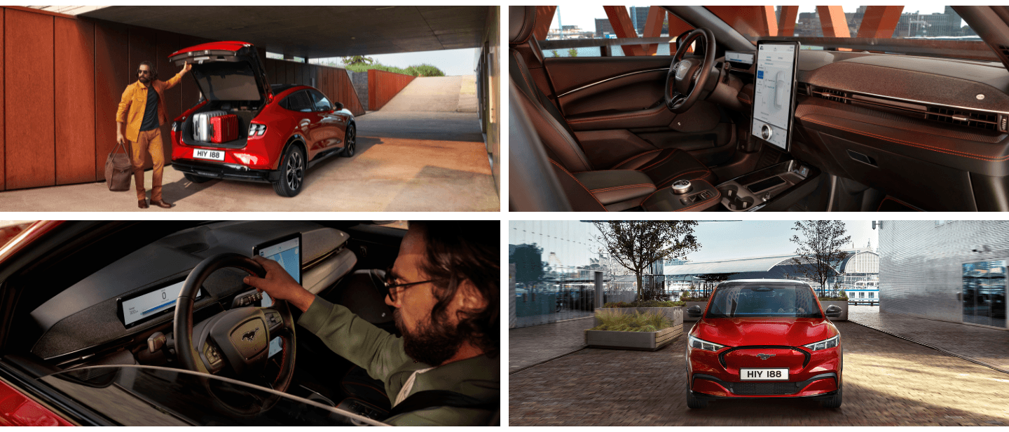 Ford Mach E Batte Tesla