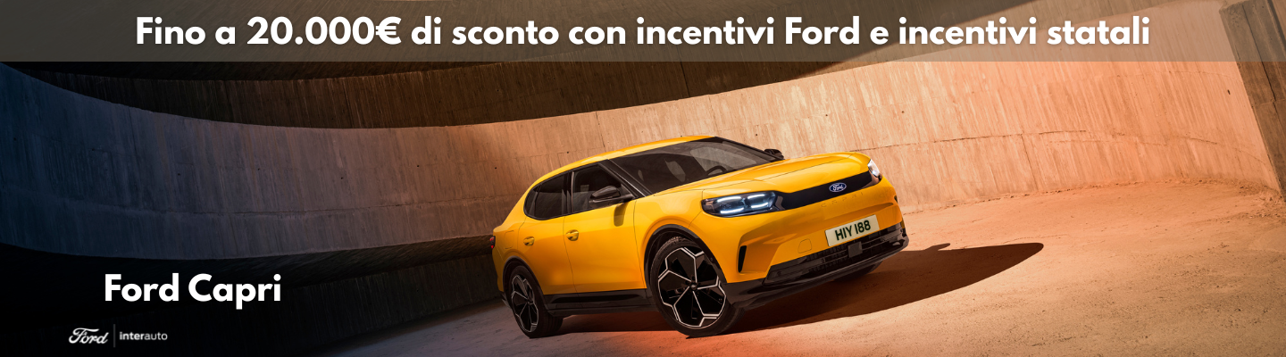 Ford Capri Promozione Settembre Incentivi