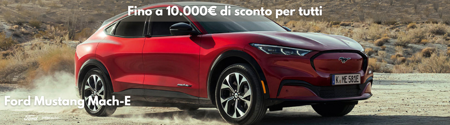 Ford Mustang Mach E Promozione Settembre Incentivi