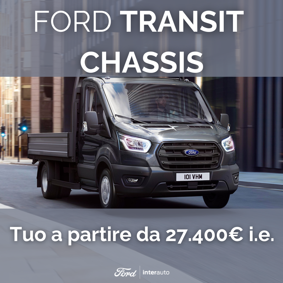 Transit CHASSIS Promo Novembre