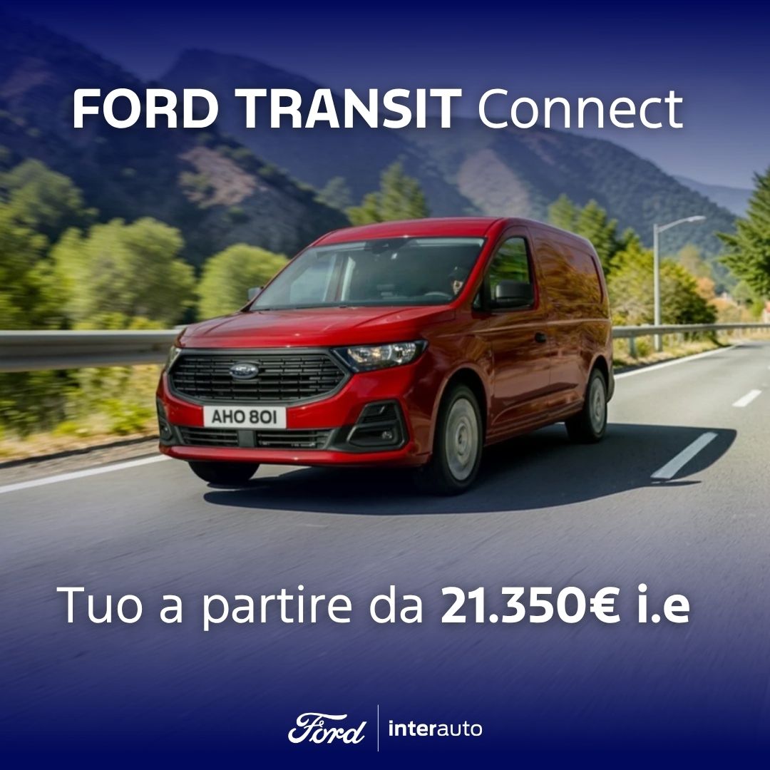 Transit Connect Rosso Promozione Agosto 2026