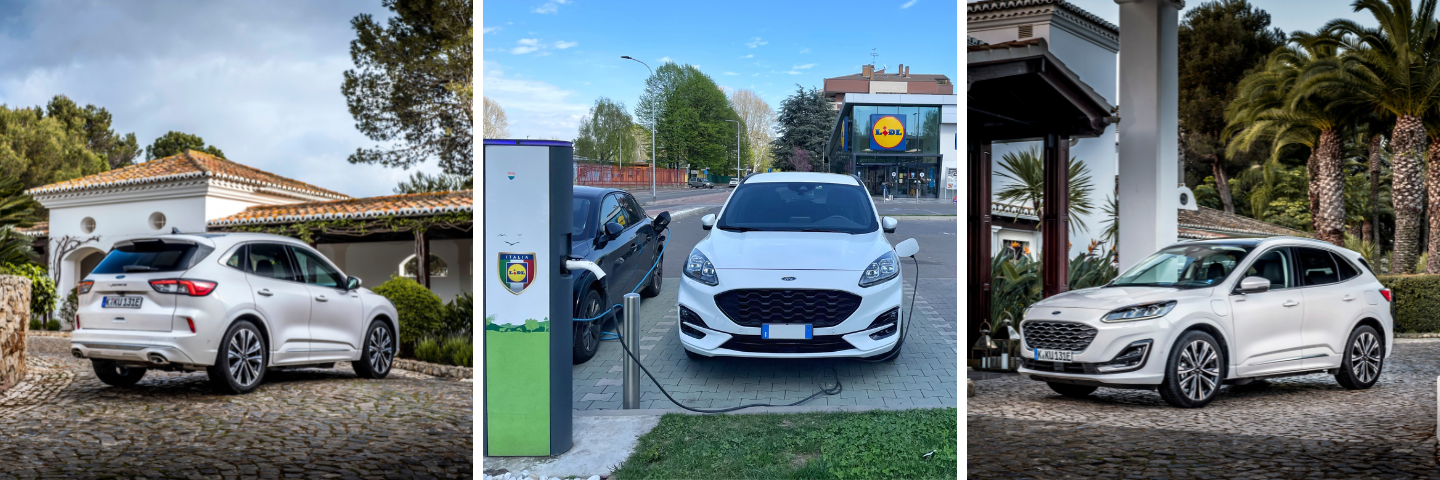 Kuga Ricarica LIDL Colonnine