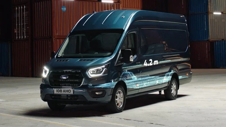 Ford Transit Van Monza Milano dettaglio