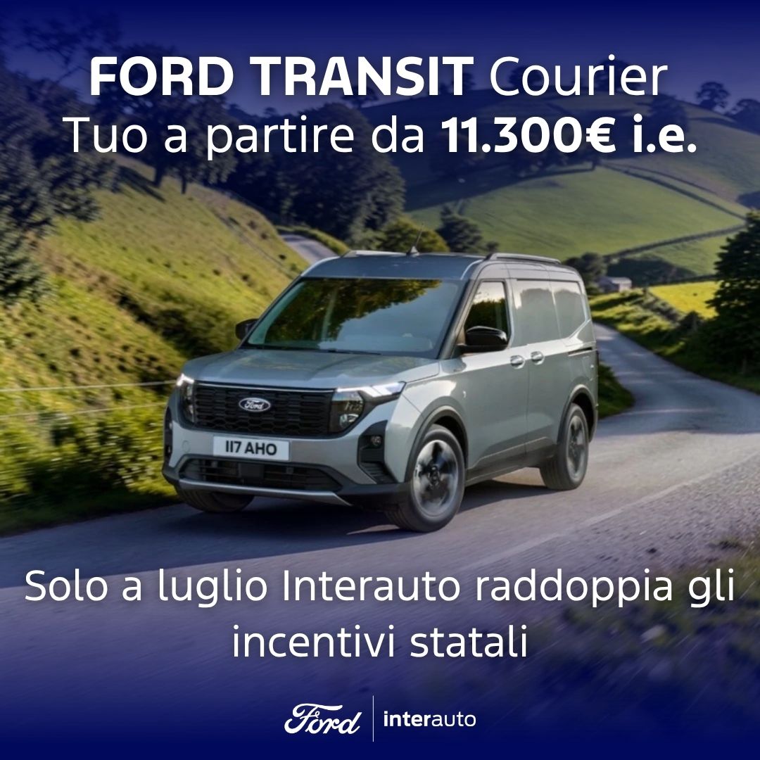 Frod Transit Courier Grigio Promozione Luglio