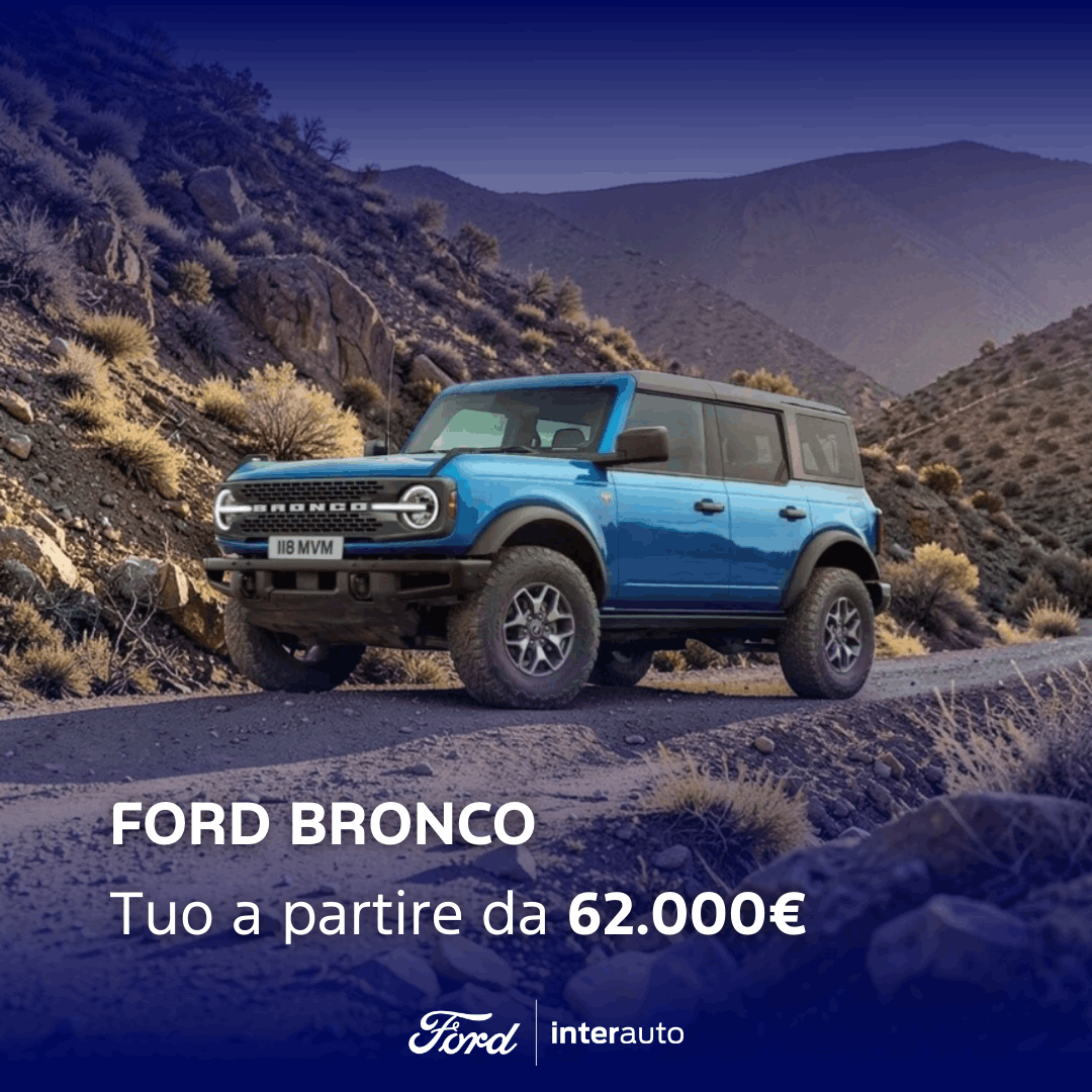 Ford Bronco Promozione Marzo 2026