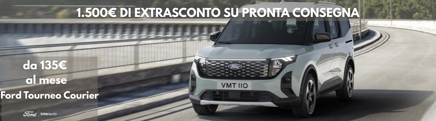 Ford Tourneo Courier Promo Giugno Slider