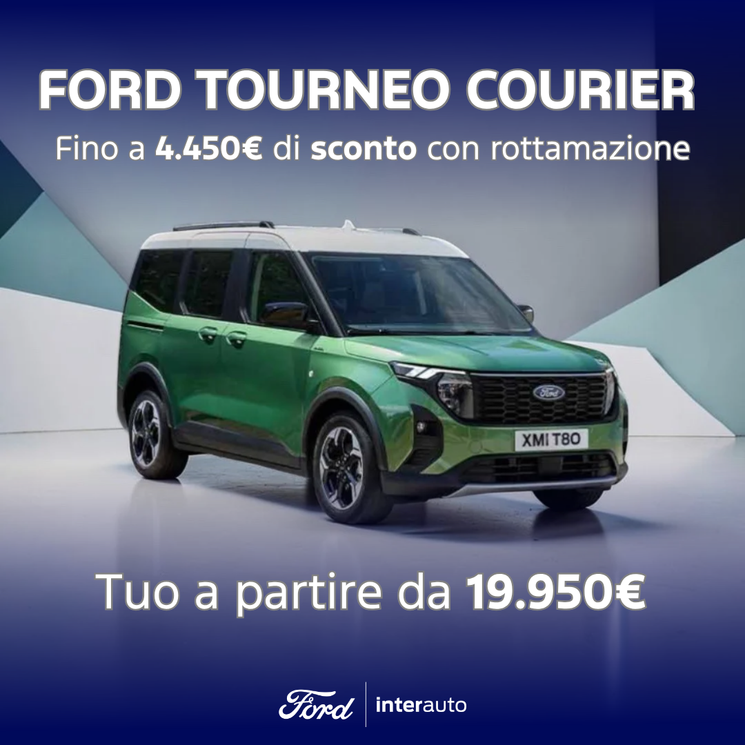Tourneo Courier Promozione Maggio 2026