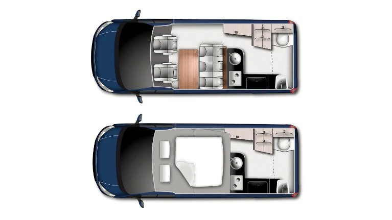 Ford Transit Nugget Plus Monza Milano interni