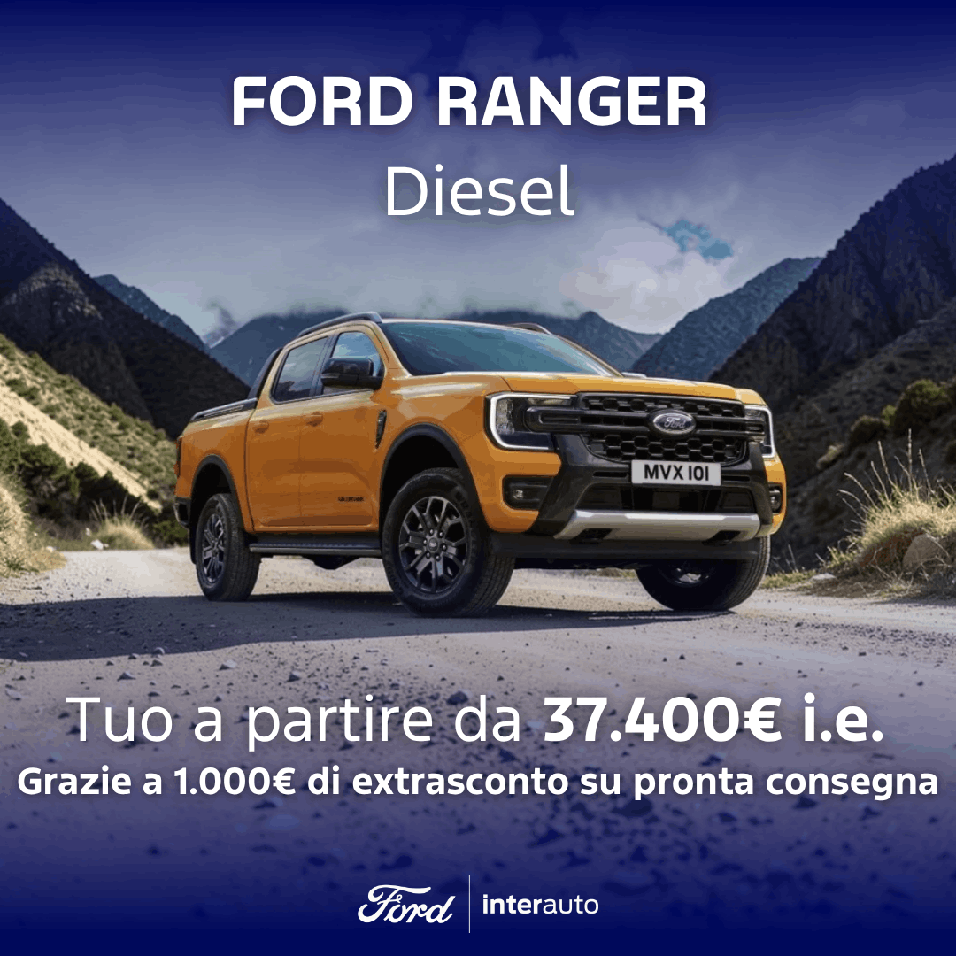Ford Ranger Promozione Maggio 2026