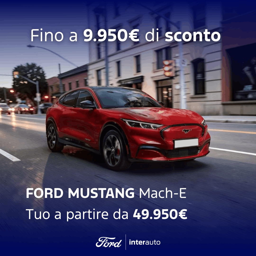 Ford Mustang Mach E Promozione Marzo 2026