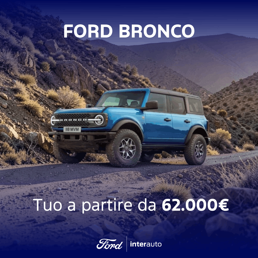 Ford Bronco Promozione Aprile 2026 (1)