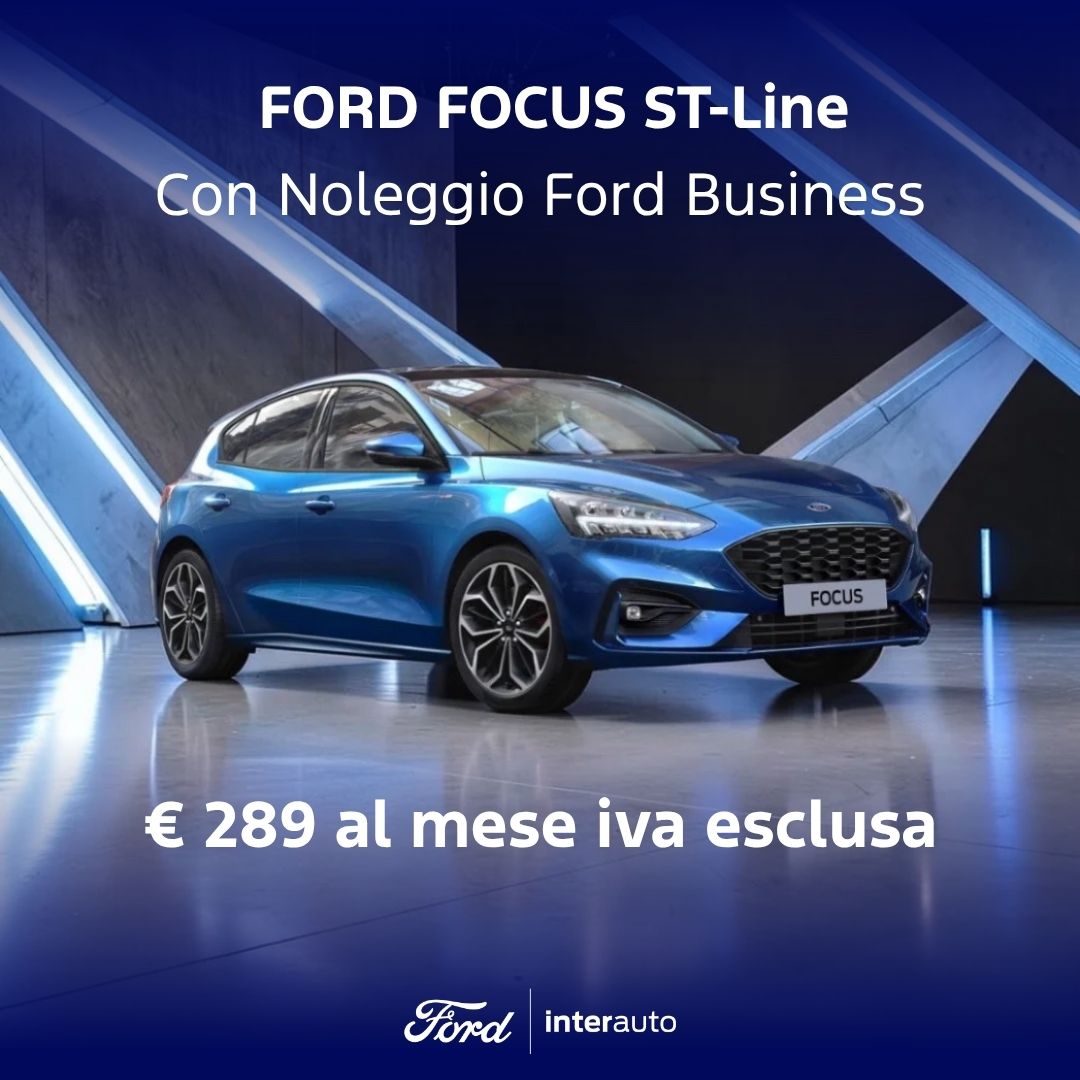 Ford Focus St Line Noleggio Business Interauto