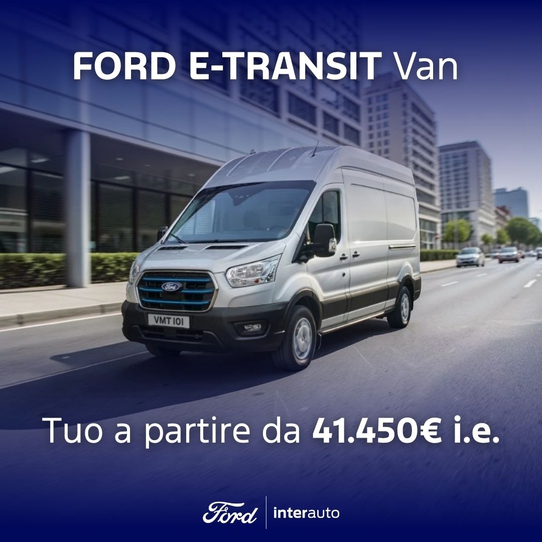 Transti Van Elettrico Grigio Promozione Agosto 2026