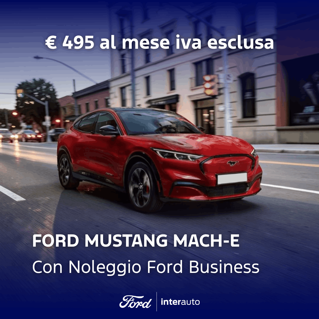 NOLEGGIO MUSTANG MACH E MAGGIO 2026