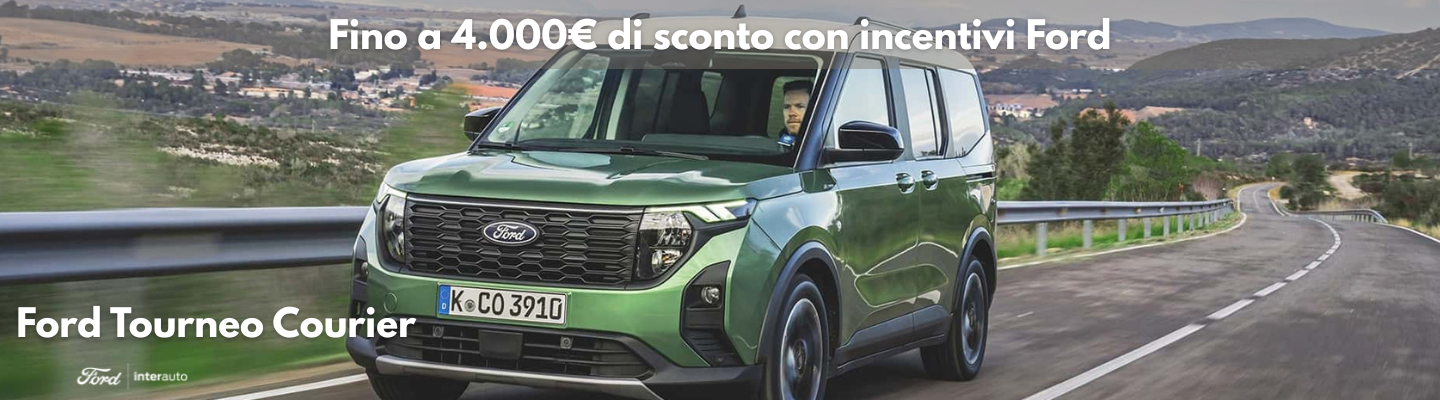 Ford Tourneo Courier Promozione Settembre Incentivi