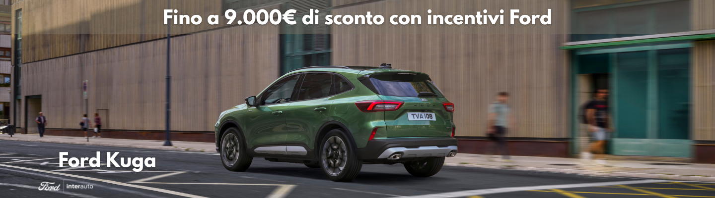 Ford Kuga Promozione Settembre Incentivi