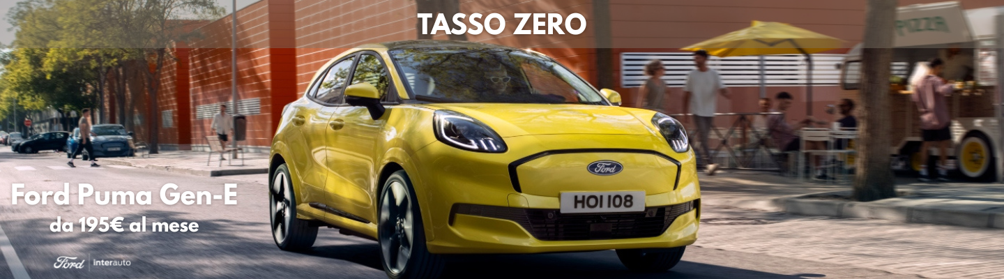 Ford Puma Gen E Promo Luglio Banner