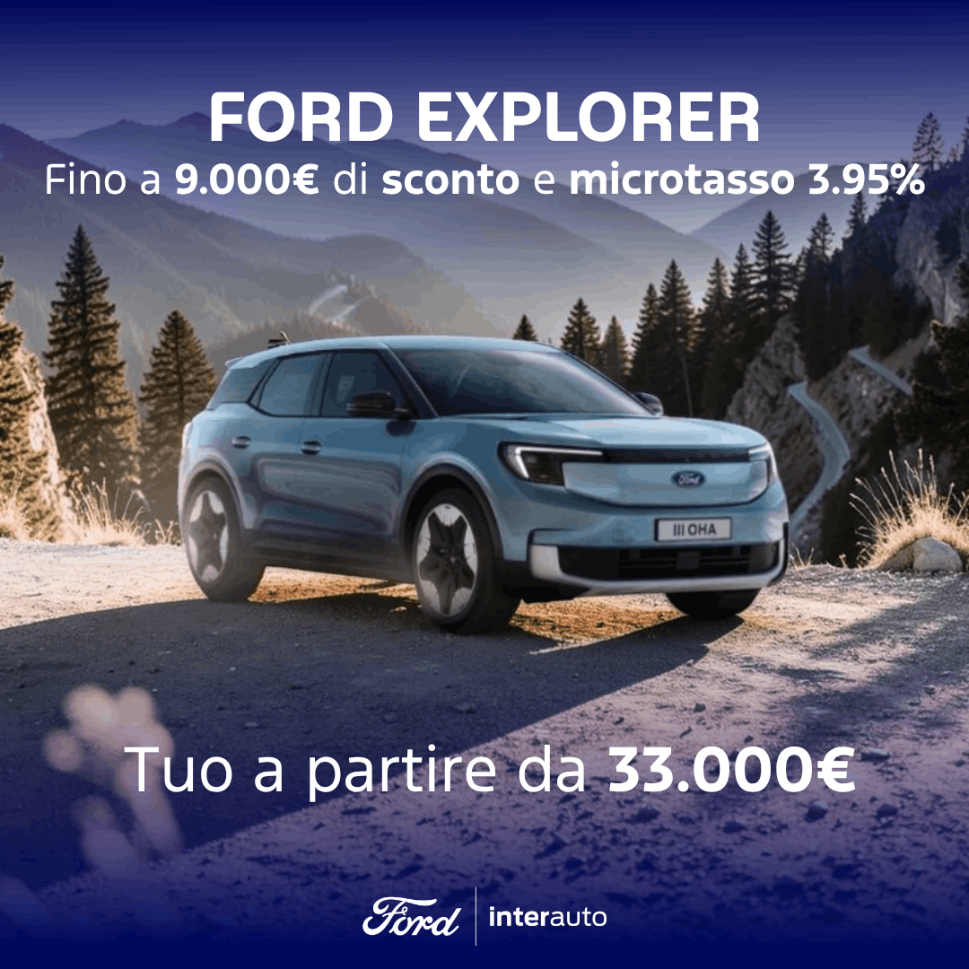Ford Explorer Promozione Aprile 2026 (1)