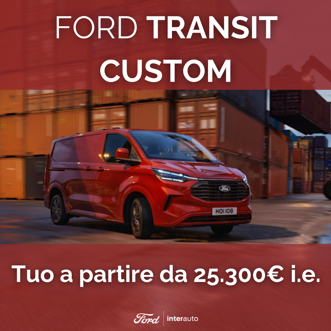Transit Custom Promo Novembre
