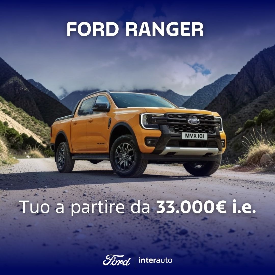Ranger Arancione Diesel Promozione Agosto 2026