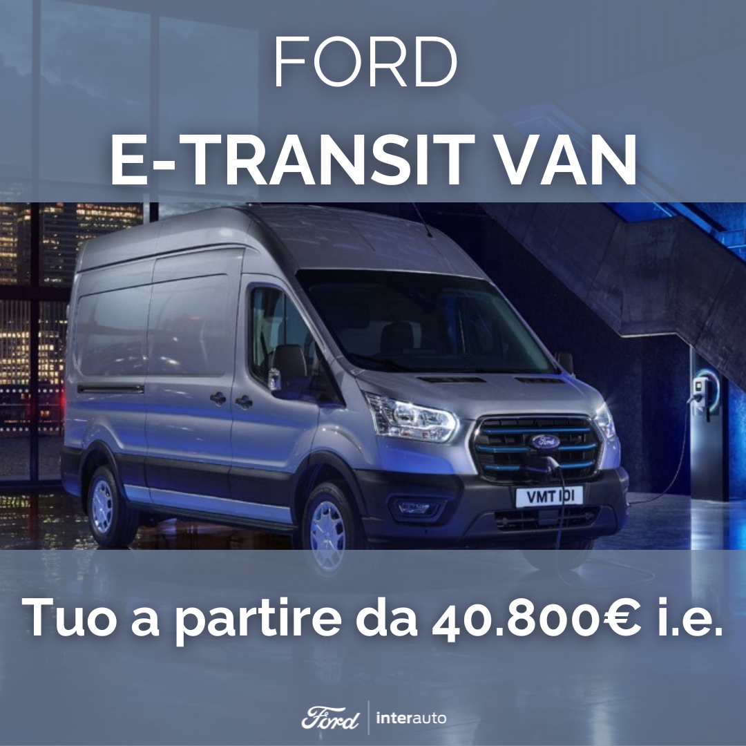 E Transit Van Promo Dicembre
