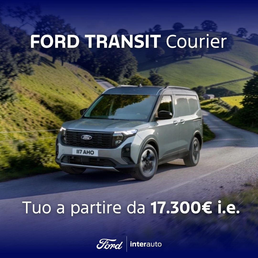 Transit Courier Grigio Promozione Agosto 2026