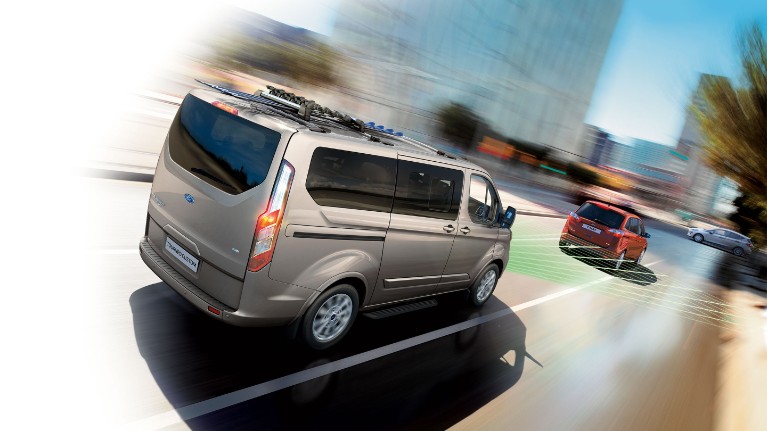 Ford Tourneo Custom Monza Milano sensori